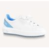 Replica Louis Vuitton Unisex LV Runner Tatic Sneaker White Mix Materials Rubber Monogram Flowers 16