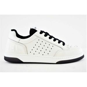 Replica Chanel Women Calfskin Letter Flat Lace Up Runner Trainer Sneakers 2