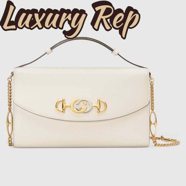 Replica Gucci GG Women Gucci Zumi Smooth Leather Small Shoulder Bag