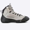 Replica Louis Vuitton LV Unisex Stellar Sneaker Boot in Soft White Calfskin Leather with Giant LV Monogram Flowers 12