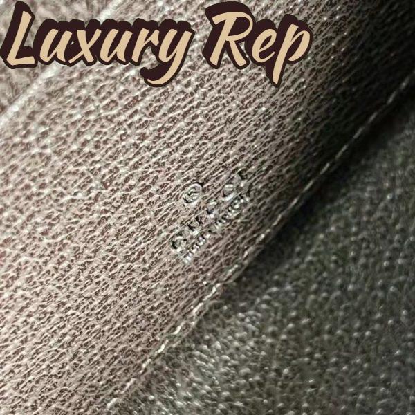 Replica Gucci Unisex GG Mini Bag Beige Ebony GG Supreme Canvas 11