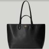 Replica Gucci Unisex GG Ophidia Large Tote Bag Grey Black GG Supreme Canvas 14