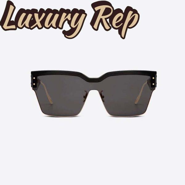 Replica Dior Women DiorClub M4U Gray Mask Sunglasses