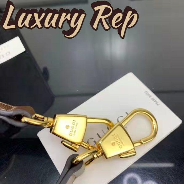 Replica Gucci Unisex Medium Tote Interlocking G Beige Ebony GG Supreme Canvas 10