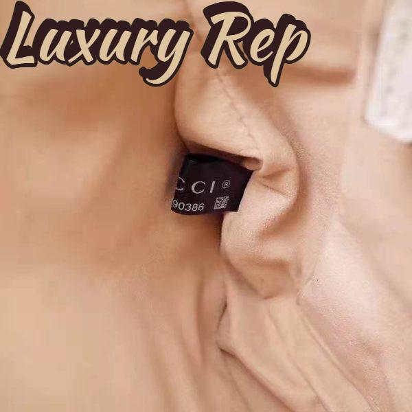 Replica Gucci Unisex Gucci Horsebit 1955 Small Shoulder Bag Beige Ebony GG Supreme Canvas 12