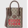 Replica Gucci Unisex The Hacker Project Small Hourglass Bag Beige GG Supreme Canvas 17