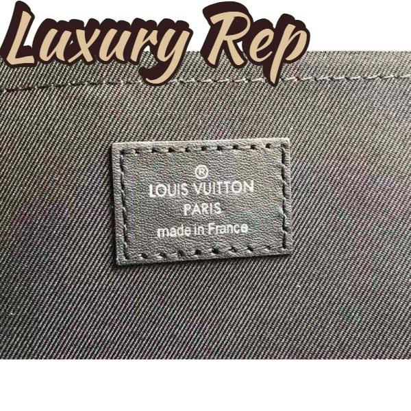 Replica Louis Vuitton LV Unisex Pochette Jour GM Giant Damier Ebene Coated Canvas 11