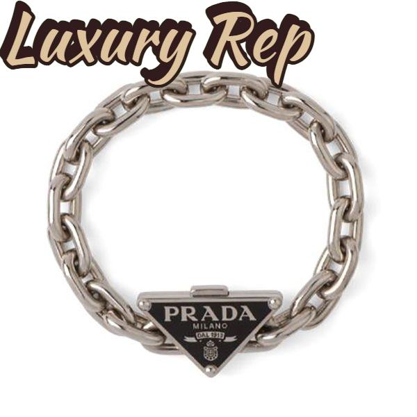 Replica Prada Women Symbole Bracelet 925 Sterling Silver