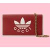 Replica Gucci GG Unisex Ophidia Continental Wallet in Black Suede Leather 13