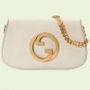 Replica Gucci Women GG Blondie Shoulder Bag Light Pink Leather Round Interlocking G 14