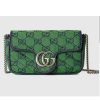 Replica Gucci Women GG Marmont Patent Small Shoulder Bag Black Matelassé Chevron Leather 15