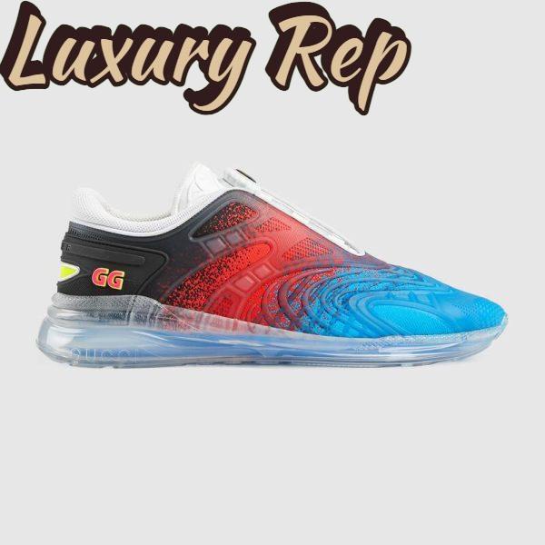 Replica Gucci GG Unisex Ultrapace R sneaker Interlocking G Rubber Double G 3 cm Heel