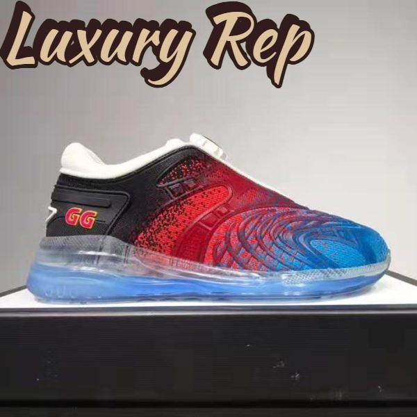 Replica Gucci GG Unisex Ultrapace R sneaker Interlocking G Rubber Double G 3 cm Heel 3