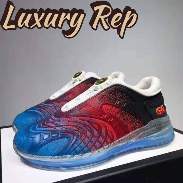 Replica Gucci GG Unisex Ultrapace R sneaker Interlocking G Rubber Double G 3 cm Heel 4