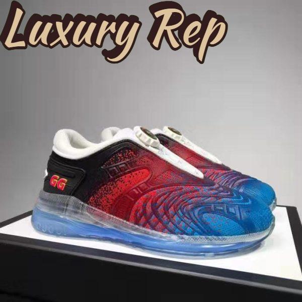 Replica Gucci GG Unisex Ultrapace R sneaker Interlocking G Rubber Double G 3 cm Heel 5