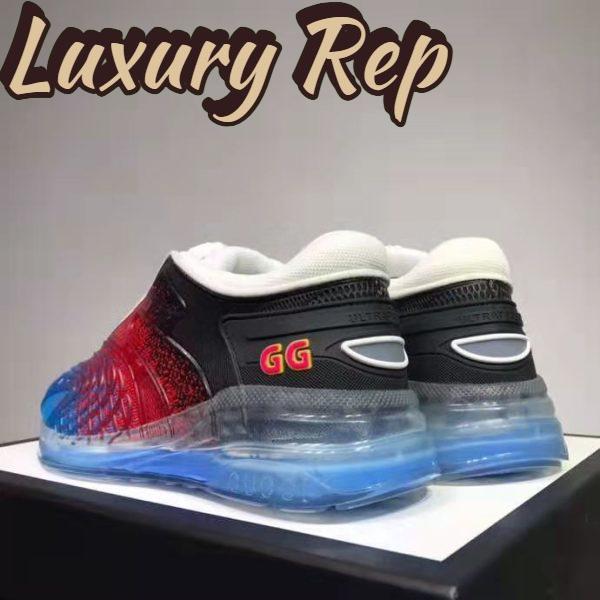 Replica Gucci GG Unisex Ultrapace R sneaker Interlocking G Rubber Double G 3 cm Heel 6