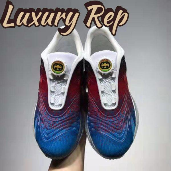 Replica Gucci GG Unisex Ultrapace R sneaker Interlocking G Rubber Double G 3 cm Heel 8