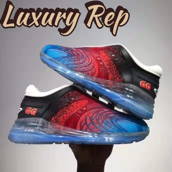 Replica Gucci GG Unisex Ultrapace R sneaker Interlocking G Rubber Double G 3 cm Heel 9