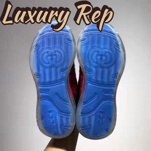 Replica Gucci GG Unisex Ultrapace R sneaker Interlocking G Rubber Double G 3 cm Heel 10