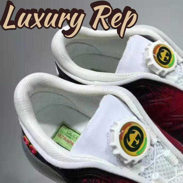 Replica Gucci GG Unisex Ultrapace R sneaker Interlocking G Rubber Double G 3 cm Heel 11
