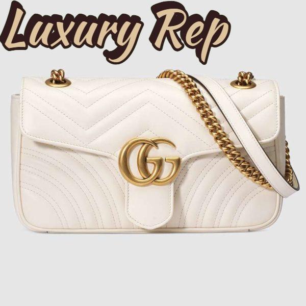 Replica Gucci Women GG Marmont Small Matelassé Shoulder Bag 3