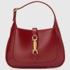 Replica Gucci Women Jackie 1961 Mini Shoulder Bag Red Leather Gold-Toned Hardware