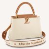 Replica Louis Vuitton LV Women Capucines MM Handbag Caramel Brown Taurillon Leather Canvas