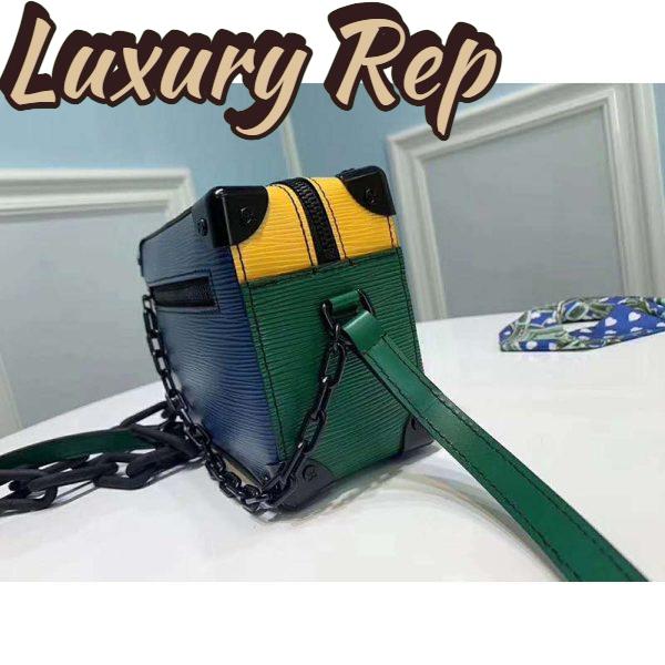 Replica Louis Vuitton LV Unisex Mini Soft Trunk Bag Epi Leather 5