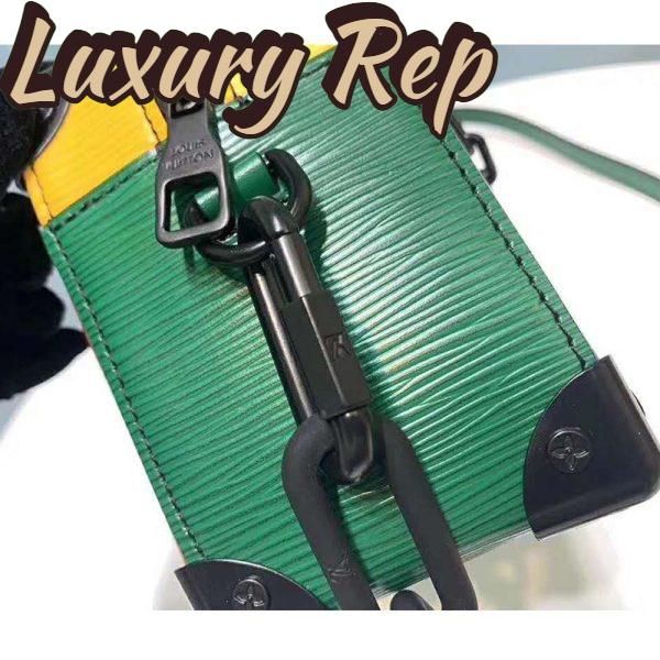 Replica Louis Vuitton LV Unisex Mini Soft Trunk Bag Epi Leather 9