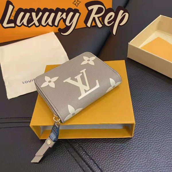 Replica Louis Vuitton LV Unisex Zippy Coin Purse Monogram Empreinte Embossed Supple Grained Cowhide 3