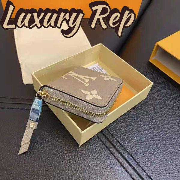 Replica Louis Vuitton LV Unisex Zippy Coin Purse Monogram Empreinte Embossed Supple Grained Cowhide 6