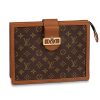 Replica Louis Vuitton LV Women Pochette Dauphine Monogram Canvas-Brown