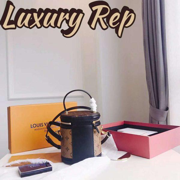 Replica Louis Vuitton LV Women Cannes Handbag in Monogram and Monogram Reverse Coated Canvas 4