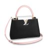 Replica Louis Vuitton LV Women Capucines PM Handbag Taurillon Leather-Black