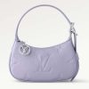 Replica Louis Vuitton LV Women Mini Moon Purple Monogram Empreinte Embossed Supple Grained Cowhide Leather