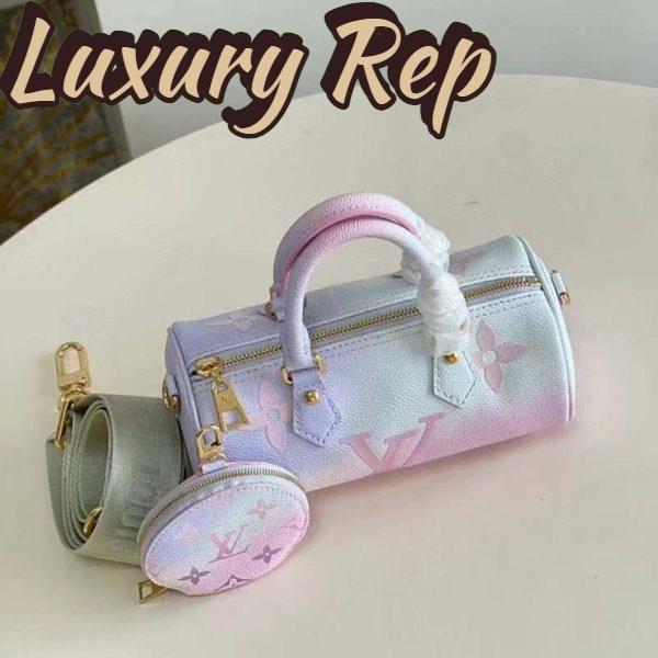 Replica Louis Vuitton LV Women Papillon BB Handbag Sunrise Pastel Monogram Coated Canvas 6