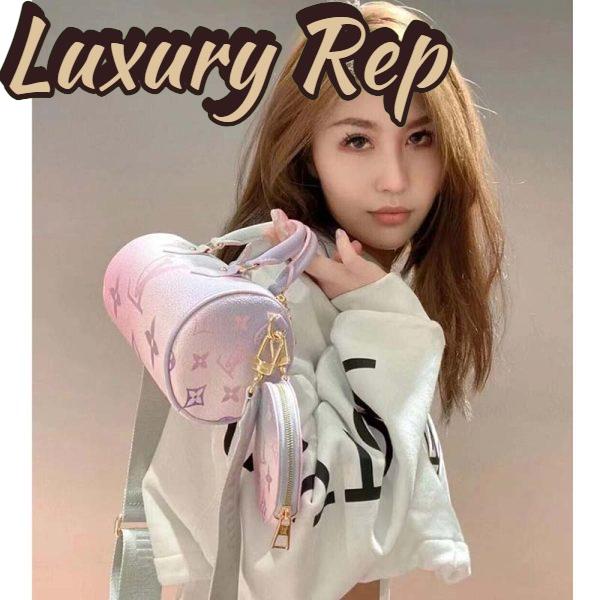 Replica Louis Vuitton LV Women Papillon BB Handbag Sunrise Pastel Monogram Coated Canvas 16