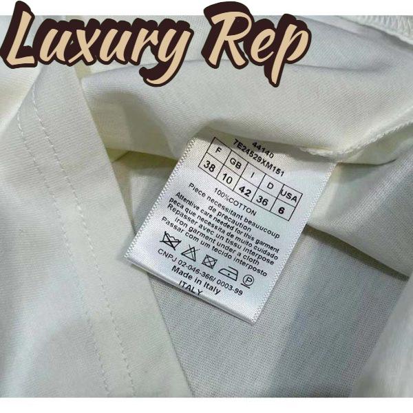 Replica Dior Men CD ‘C’est Non Non Non Et Non’ T-Shirt Ecru Cotton Jersey Linen 11