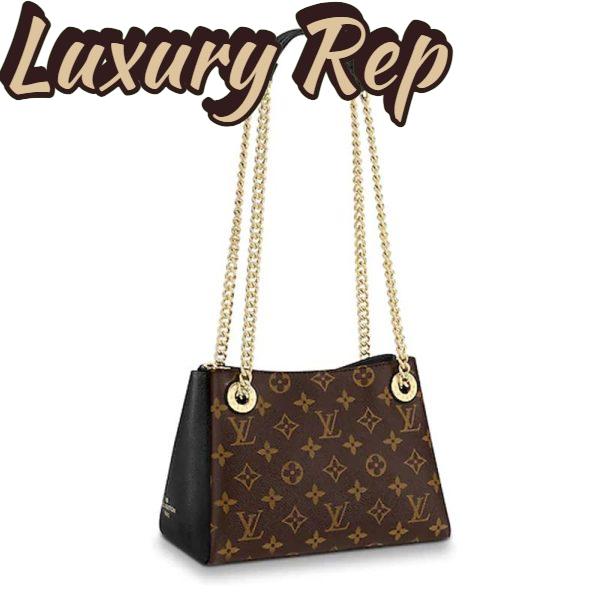 Replica Louis Vuitton LV Women Surene BB Handbag in Monogram Canvas and Grained Calf Leather 4