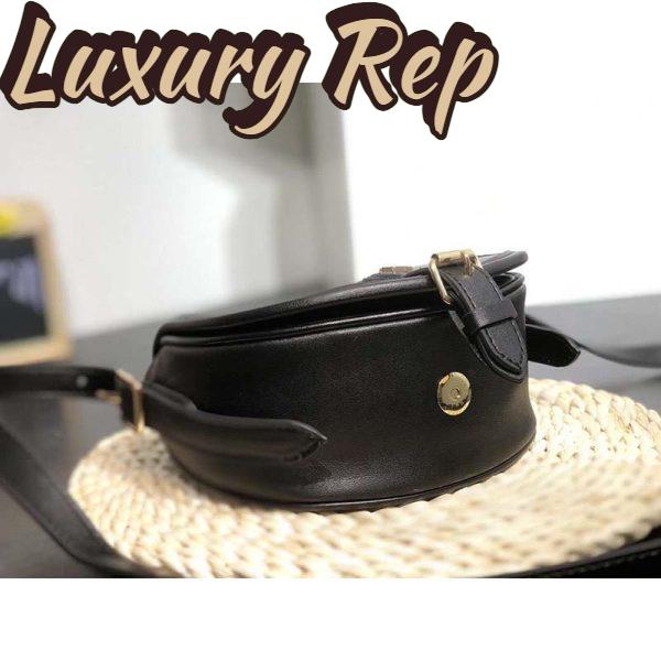 Replica Louis Vuitton LV Women Tambourin Handbag in Smooth Calf Leather-Black 7