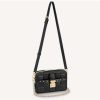 Replica Louis Vuitton LV Women Trunk Clutch Handbag in Supple Epi 7