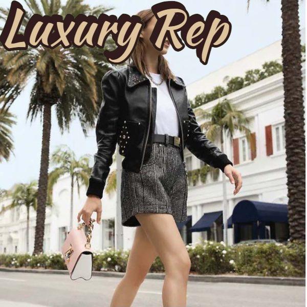 Replica Louis Vuitton LV Women Twist MM Handbag Pink Epi Smooth Grained Leather 12