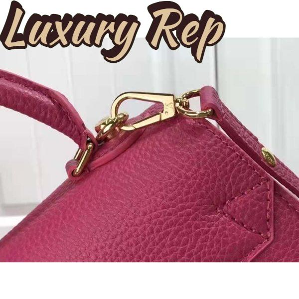 Replica Louis Vuitton LV Women Twist One Handle BB Handbag Dragon Fruit Pink Taurillon 8