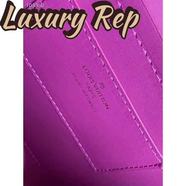 Replica Louis Vuitton LV Women Twist One Handle PM Handbag Black Taurillon Cowhide 11