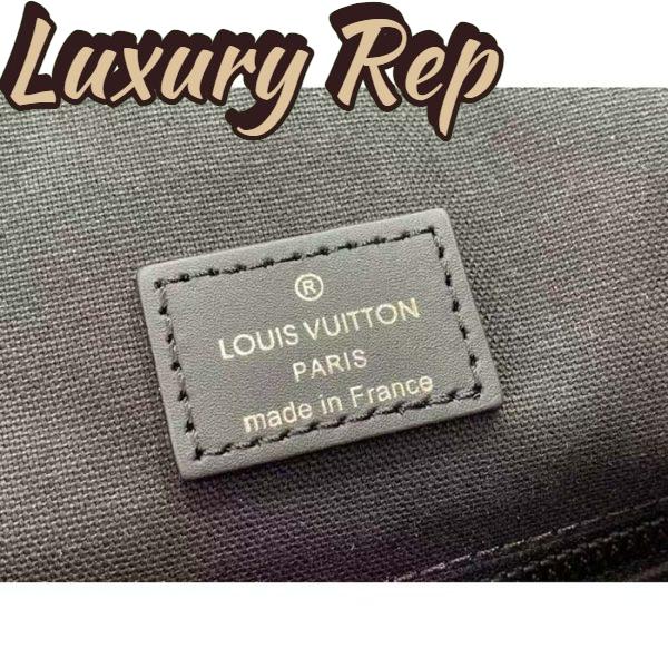 Replica Louis Vuitton LV Unisex Christopher PM Backpack Monogram Canvas Cowhide Leather 16