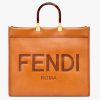Replica Fendi Women Way Medium Made of Camellia-Colored Leather Bag-Black 13