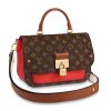 Replica Louis Vuitton LV Women Valisette PM Handbag in Monogram Canvas-Brown 12