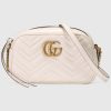 Replica Gucci GG Women GG Marmont Small Matelassé Shoulder Bag Black Double G 17