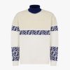 Replica Gucci GG Men Gucci Tiger Knit Sweater Patch Wool Cotton Tiger Flower 16