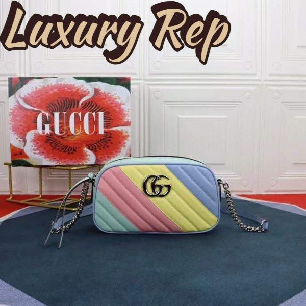 Replica Gucci GG Women GG Marmont Small Shoulder Bag Diagonal Matelassé 3